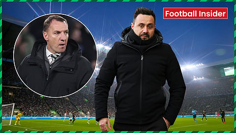 Celtic manager: Keith Wyness suggests 'next Roberto De Zerbi' could replace Brendan Rodgers