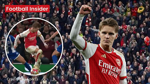 Arsenal fans rave over 'iconic' Martin Odegaard display - 'We will never forget'