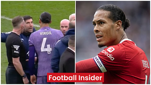 Liverpool fans stunned by wild new footage of Van Dijk 'taking on the whole Nottingham Forest bench'