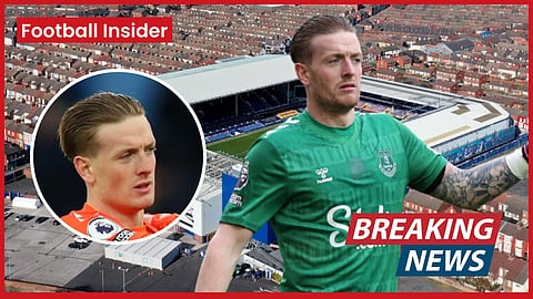 Jordan Pickford: Everton set new price demand after deal recently signed - sources