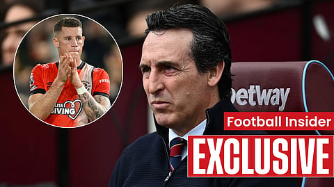 Aston Villa boss Unai Emery meets Ross Barkley for talks at the Belfry - sources