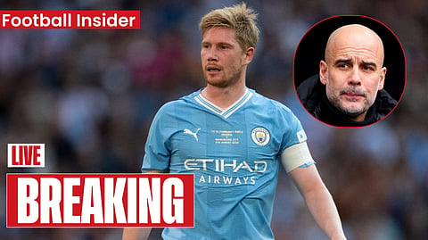 Kevin de Bruyne set for talks over Man City future