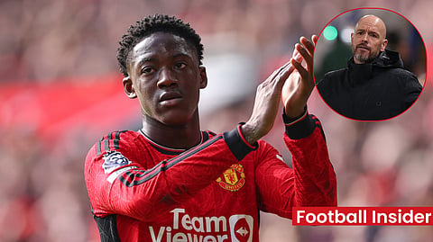 Kobbie Mainoo could be at risk if Ten Hag stays at Man United