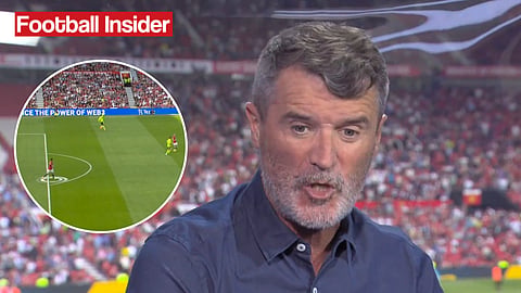Manchester United midfielder Casemiro slammed by Roy Keane. (Credit: Sky Sports)