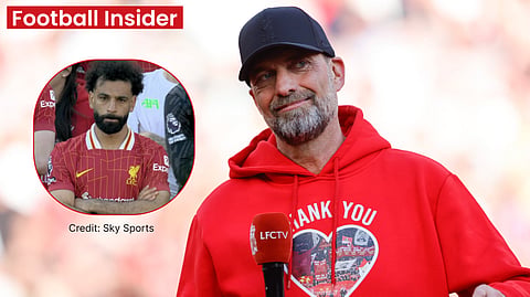 Liverpool fans can't believe how Mohamed Salah reacted to Klopp farewell speech