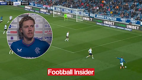 Todd Cantwell slammed after Rangers v Dundee. (Credit: Sky Sports)