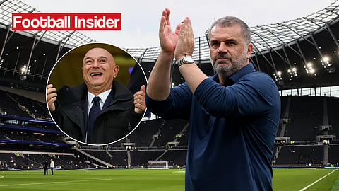 Tottenham boss Ange Postecoglou has held talks with Daniel Levy
