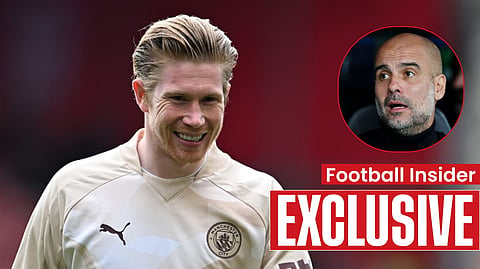 Man City hold De Bruyne talks after 'astronomical' offer - sources