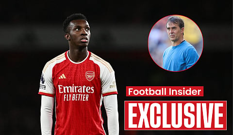 West Ham ready Eddie Nketiah move after he jets out - sources