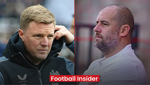 Eddie Howe vs Paul Mitchell: Newcastle duo's relationship 'frosty'