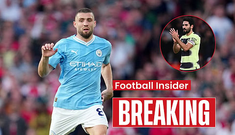 Mateo Kovacic could quit Man City after Ilkay Gundogan return - sources