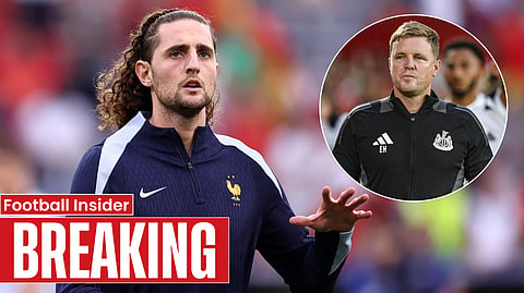Newcastle respond to Adrien Rabiot demands after talks held - sources