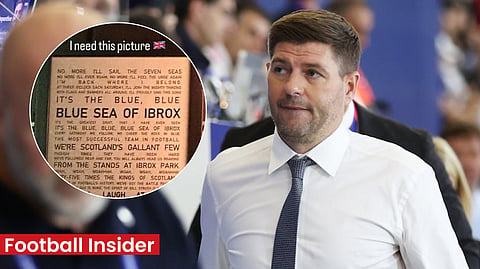 Steven Gerrard to make shock Rangers return after Instagram hint - Fans react