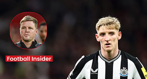 Eddie Howe told to hand Anthony Gordon new role at Newcastle