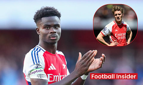 'Bukayo Saka & Martin Odegaard to start' for Arsenal vs Liverpool - fans react