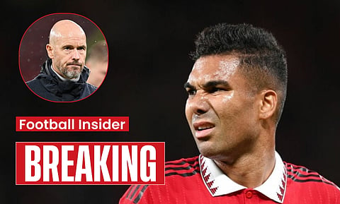 Man United star Casemiro breaks social media silence after exit confirmed