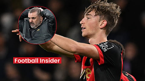 Dean Huijsen posts Postecoglou despair online after Bournemouth beat Tottenham