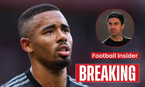 Gabriel Jesus sends six-word Arsenal message after fans said he was 'finished'