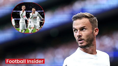 James Maddison sends 'enough' response to Luke Littler after Tottenham message