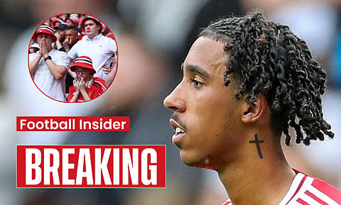 Leny Yoro sends message to Man United fans after 'discovery'