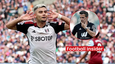 Andreas Pereira posts two-word message amid Fulham transfer speculation