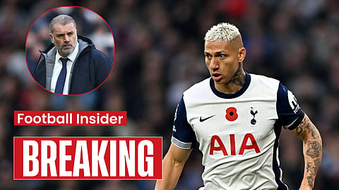 Richarlison breaks social media silence after source's Tottenham exit reveal