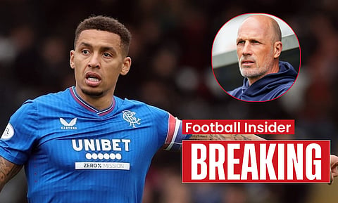James Tavernier shares Rangers training ground update after injury development