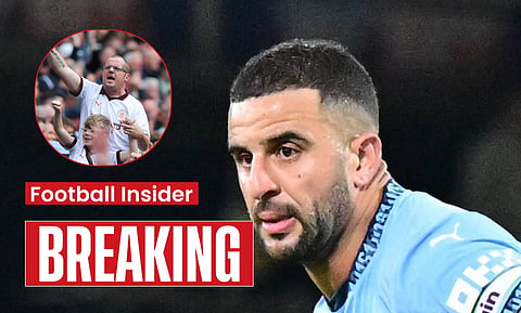 Kyle Walker sends 'incredible' message to Man City fans after development