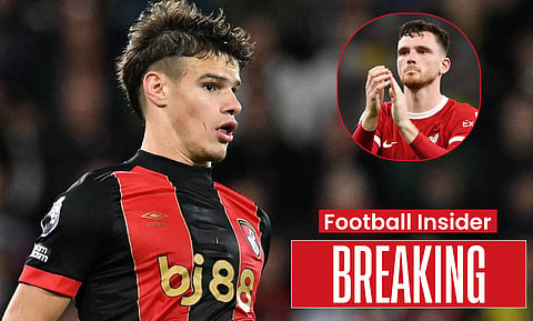 Milos Kerkez to Liverpool: '£60m Bournemouth update as Andy Robertson nears end'