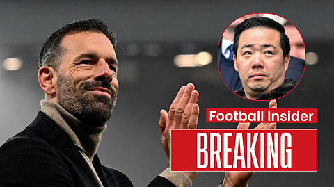 Van Nistelrooy sends message to Leicester fans after exit confession reported