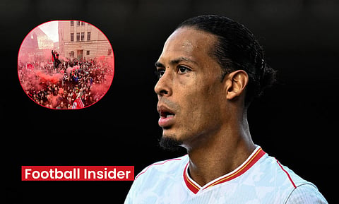 Van Dijk sends three-word Liverpool message after Forest setback