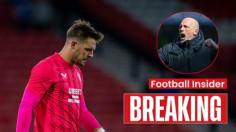 Jack Butland shares training ground update after Rangers setback