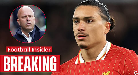 'Darwin Nunez certain to leave Liverpool after one year under Arne Slot'