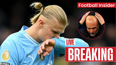 Guardiola's 'head in his hands' over Erling Haaland injury at Man City amid ACL fear