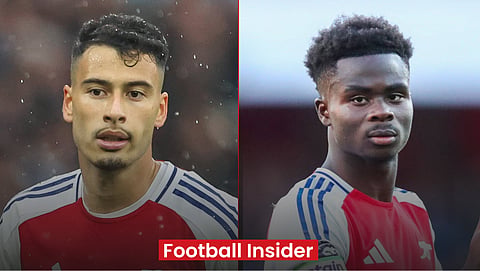 Gabriel Martinelli 'to make Arsenal comeback a month before Bukayo Saka'