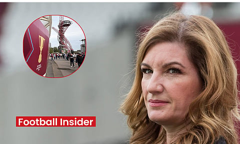 West Ham fans and Karren Brady clash after Sky reveal - 'You're scum'