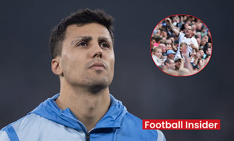 Man City fans wowed by 'mentality monster' Rodri as footage emerges