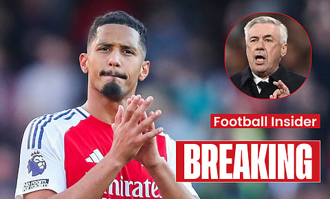 Real Madrid 'making move to sign Arsenal star William Saliba'