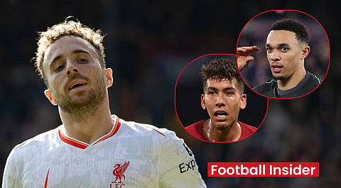 Alexander-Arnold and Roberto Firmino react to Diogo Jota's heartfelt Liverpool message