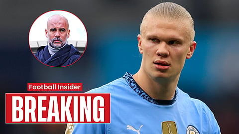 Erling Haaland issues three-word update as Man City footage emerges