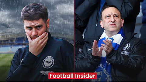 'Fabian Hurzeler under pressure after clashing with Brighton fans'