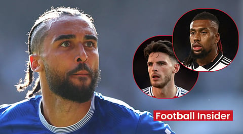 Declan Rice and Alex Iwobi react to Calvert-Lewin's 'emotional' farewell message to Everton fans