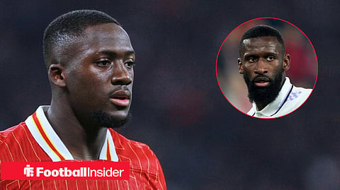 Antonio Rudiger reacts to Ibrahima Konate's passionate Liverpool message