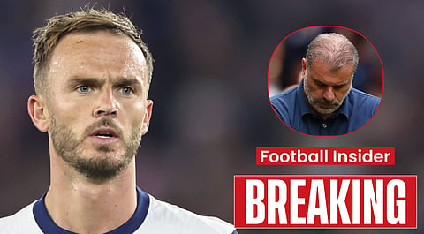 'Tottenham are cursed' - fans can't believe journalist's James Maddison update