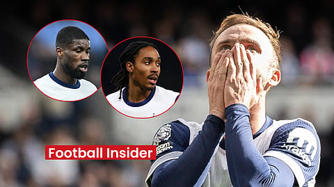 Spence and Danso react to James Maddison's one-word Tottenham message in Bilbao