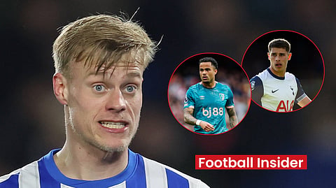 Justin Kluivert, Micky Van de Ven react to Jan Paul van Hecke's Brighton update