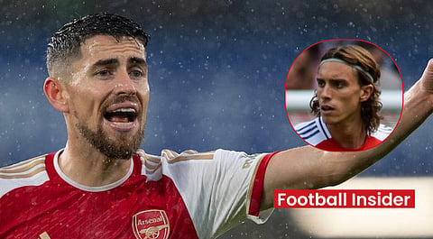 Riccardo Calafiori reacts to Jorginho's 'last' message to Arsenal fans