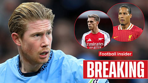 Trossard and Van Dijk react to Kevin De Bruyne message on Man City latest