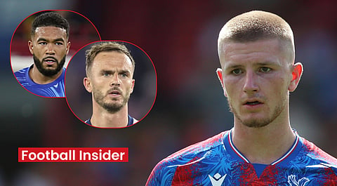 Reece James and James Maddison react to Adam Wharton's Crystal Palace message