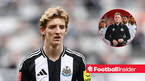 The three Newcastle fixtures Anthony Gordon will miss after red card vs Liverpool